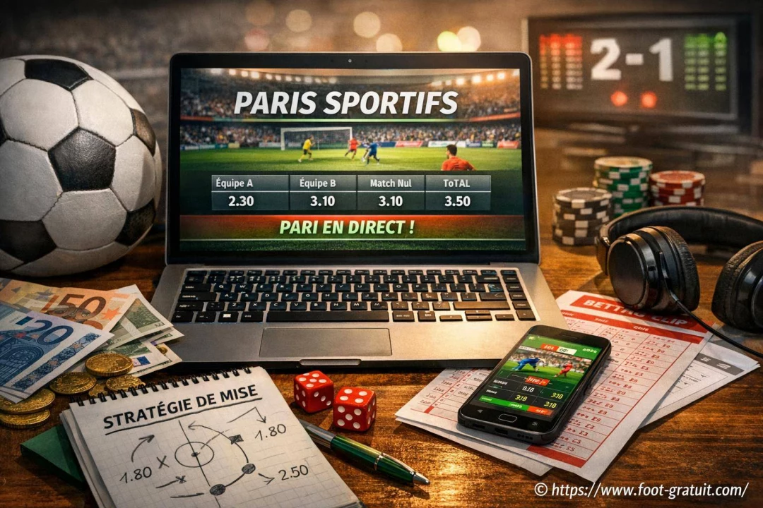 Paris sportifs et stratégies de mise