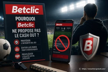Pourquoi Betclic ne propose pas le Cash Out ?