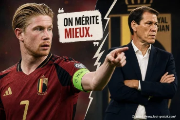 Belgique : Kevin De Bruyne tacle subtilement Rudi Garcia