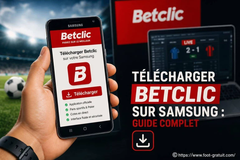 Télécharger Betclic sur Samsung : le guide complet