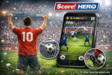 Score! Hero : découvrez un jeu de foot addictif basé sur les actions clés