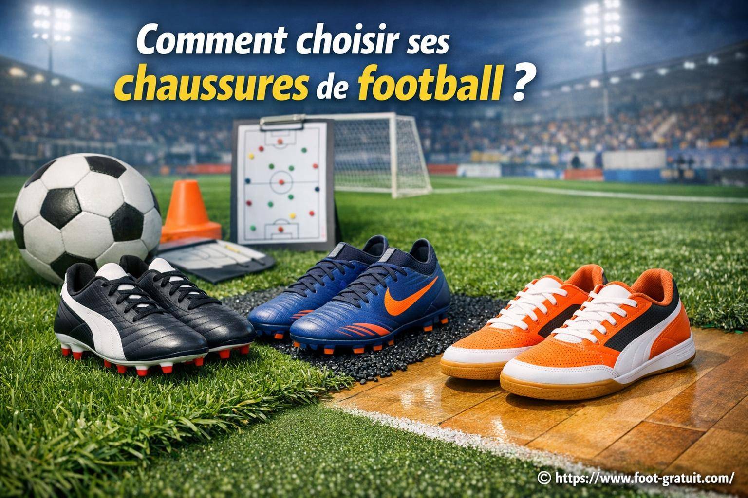 Comment choisir ses chaussures de football ?